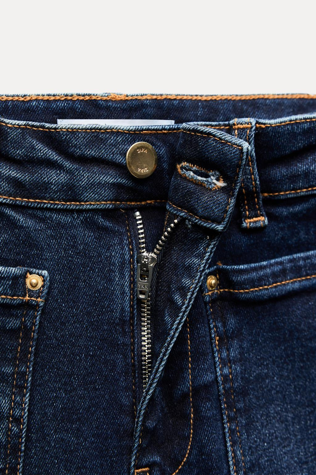 Z1975 HIGH-WAIST MINI FLARE JEANS - Zara фото 9