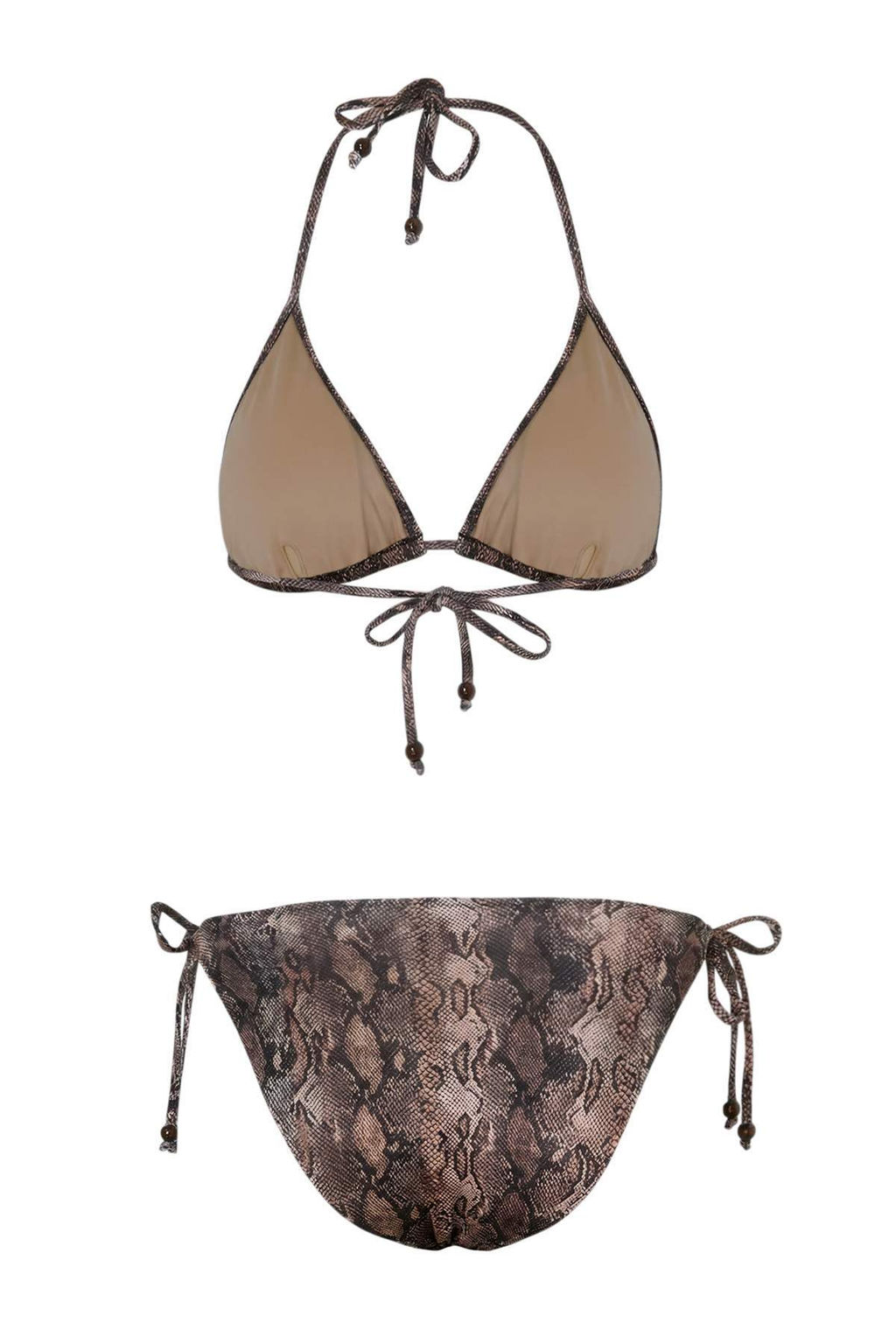 Soyut Desenli Ucgen Kapl? Normal Bel Regular Bikini Tak?m? TBESS26BT00049 - Trendyolmilla фото 11