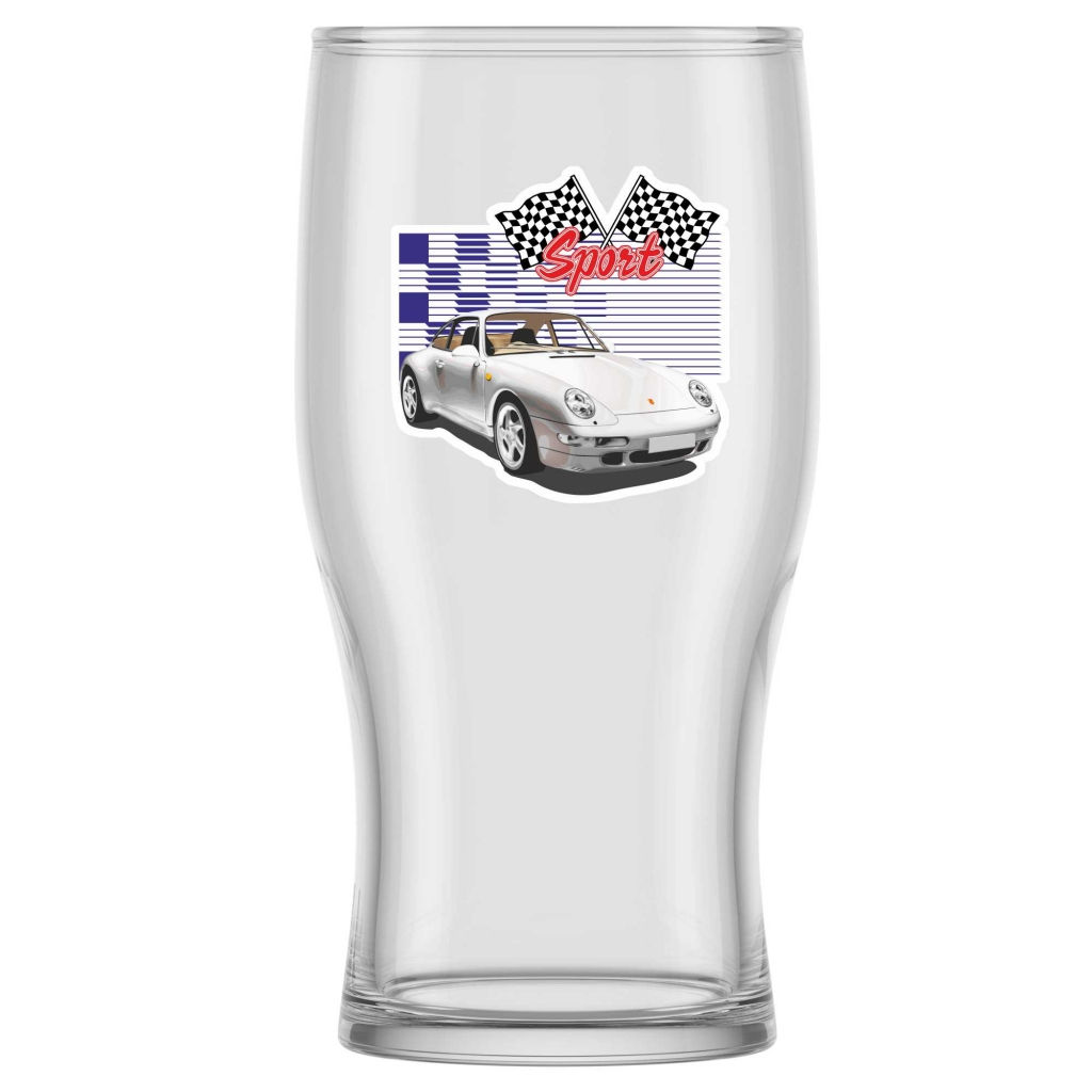 Бокал 500мл. 2шт. арт.305/2-Д "Спорт кар"