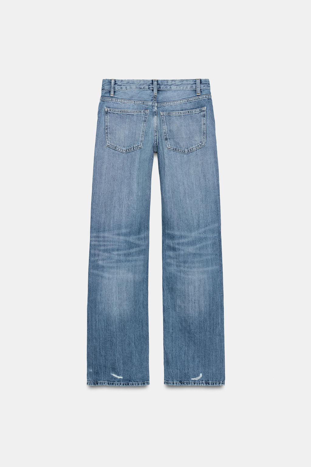 TRF MID-WAIST BAGGY JEANS - Zara фото 17
