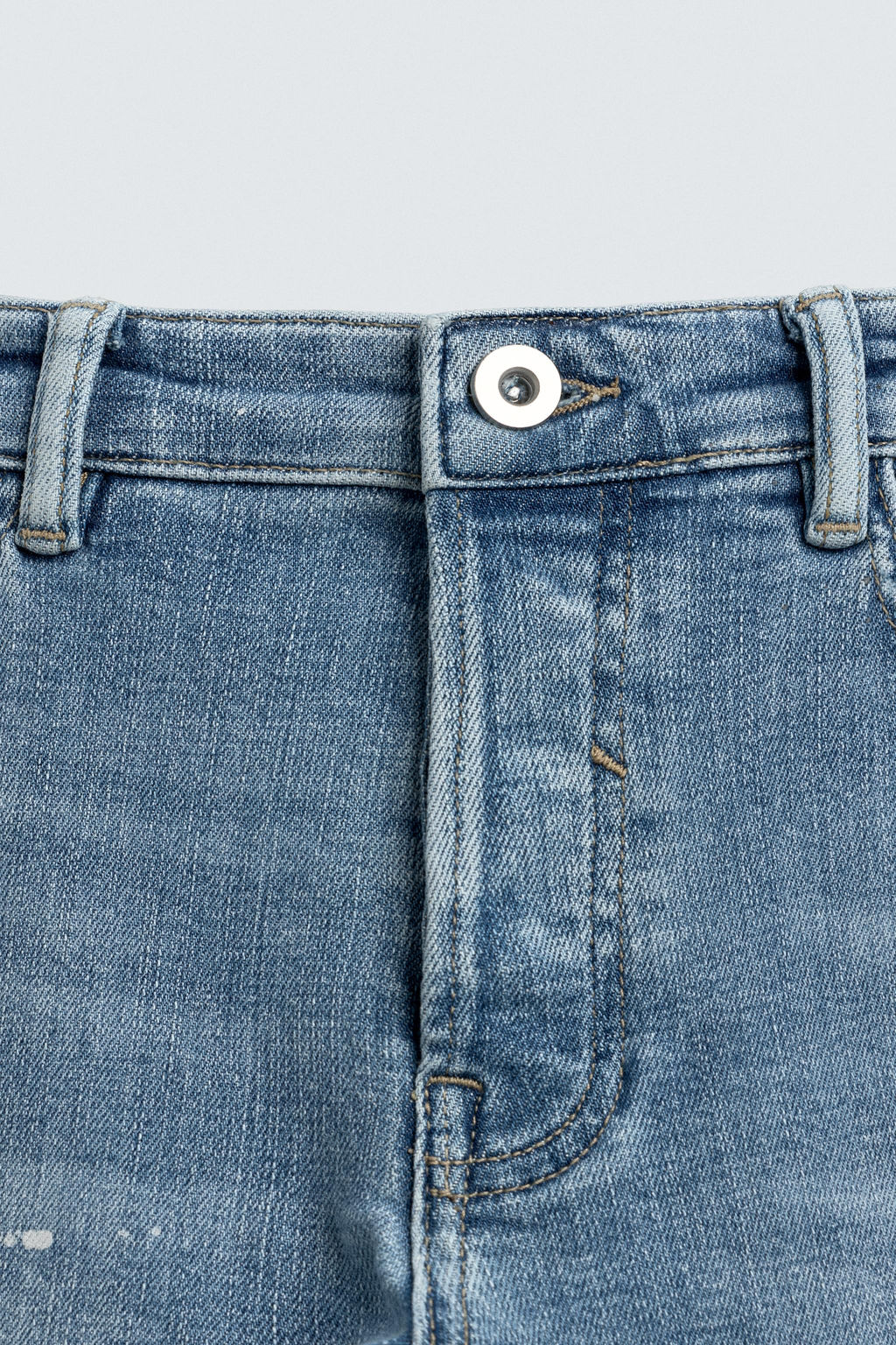 JEANS SKINNY FIT ROTOS / Azul claro - Zara фото 9