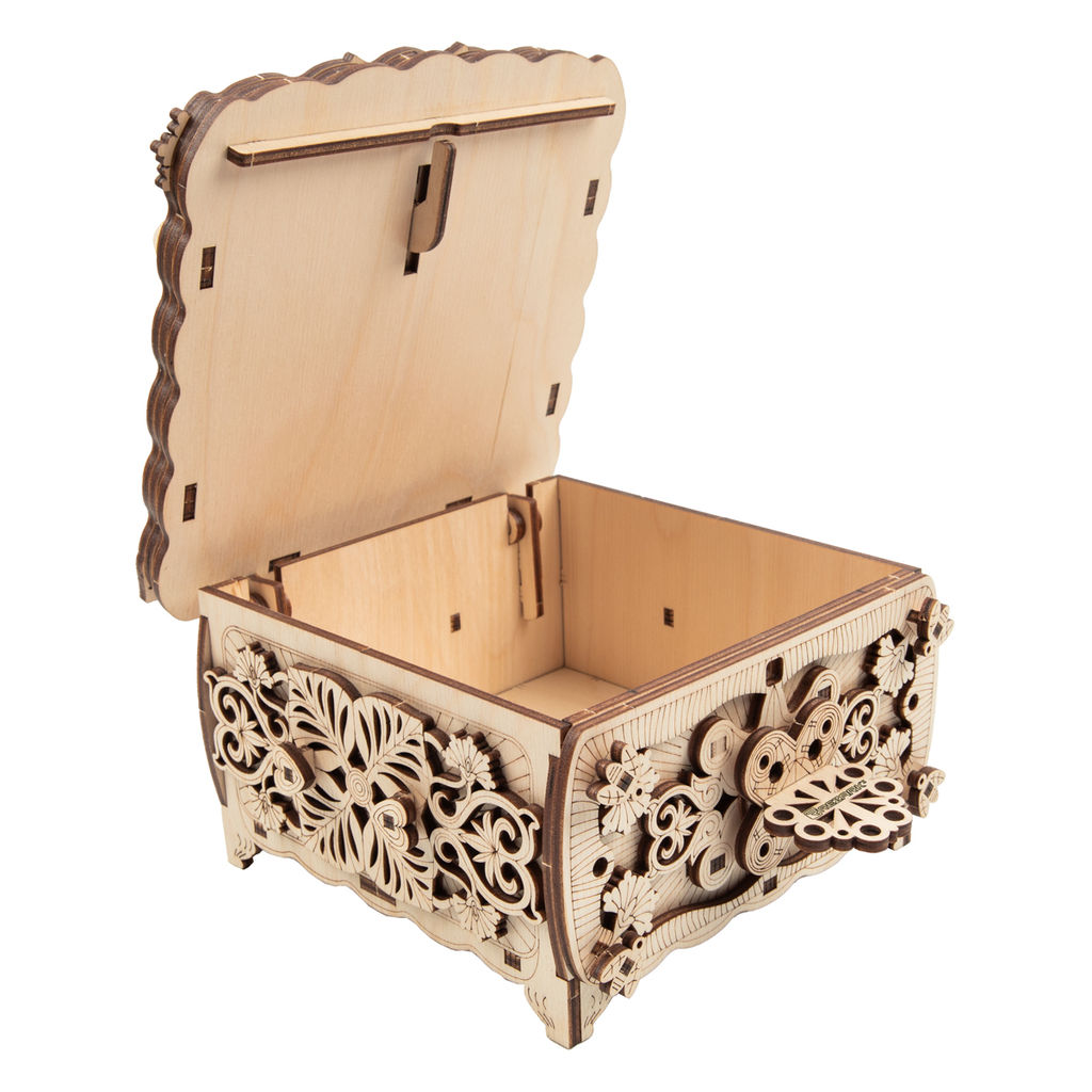 REZARK MGR-11 Серия Механика Пазл 3D 226 элемент. Шкатулка с секретом