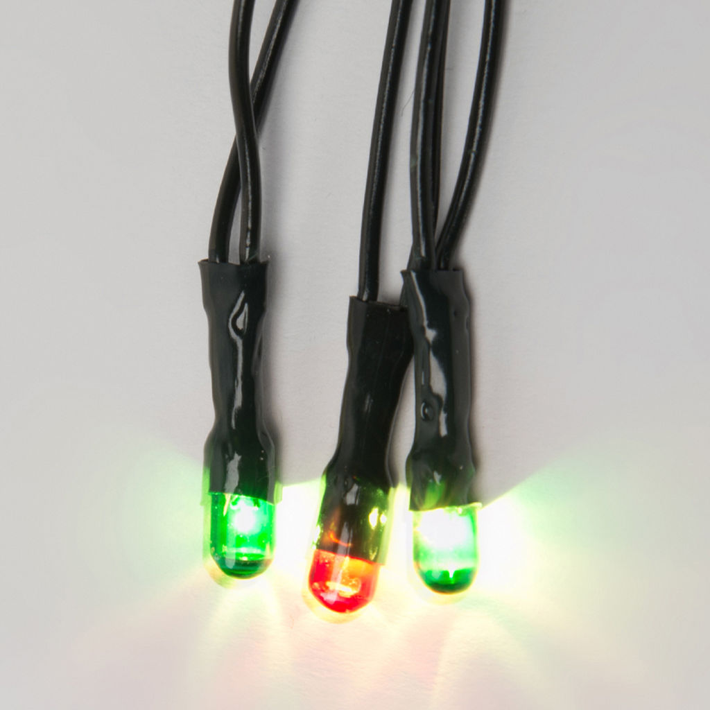UDL-S0500-100/DGA MULTI IP20 MINI Гирлянда с контроллером, 5м. 100 миниламп накаливания. Разноцветный свет. Провод зеленый. TM Uniel.