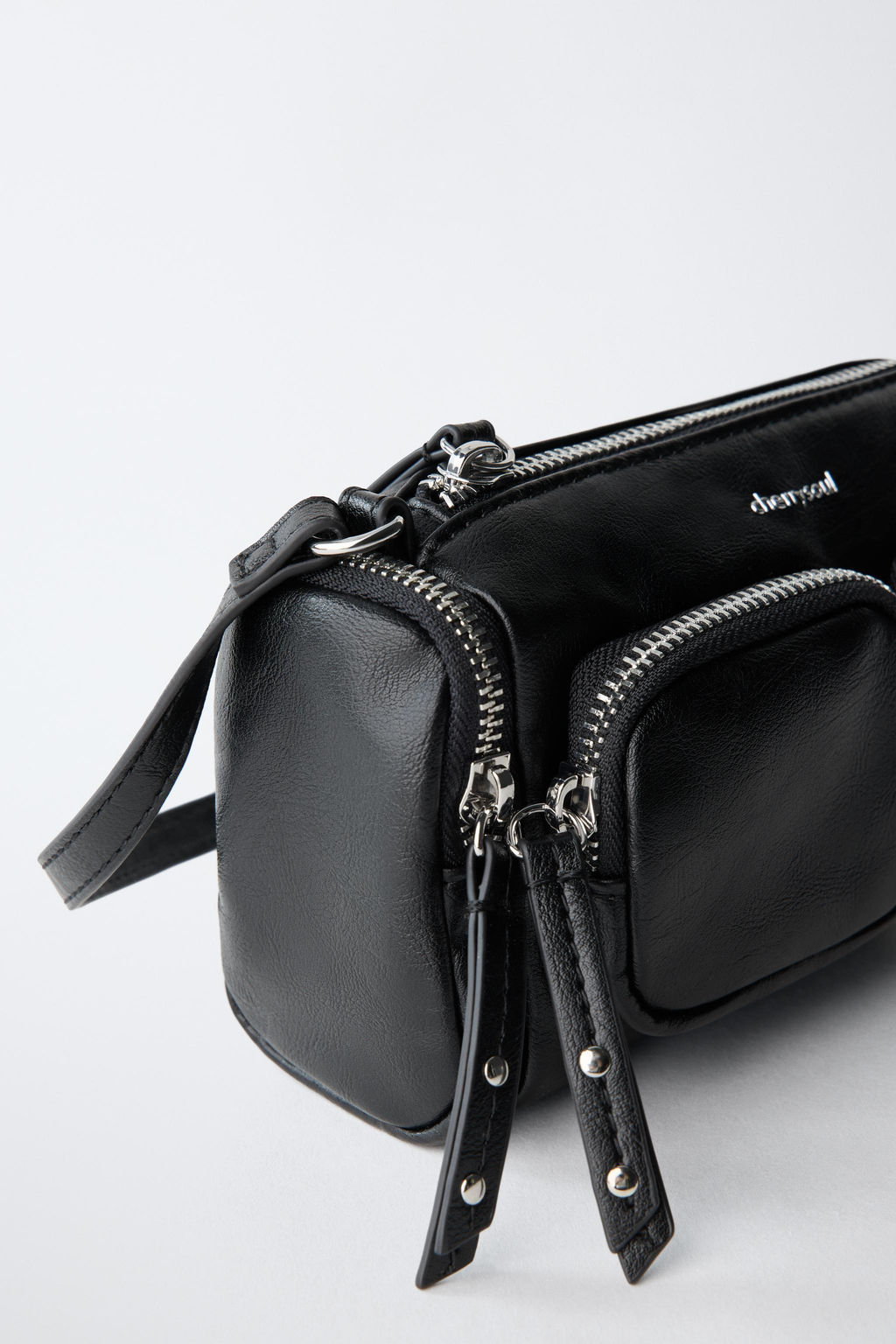 SHOULDER BOLSILLOS / Negro - Zara фото 3