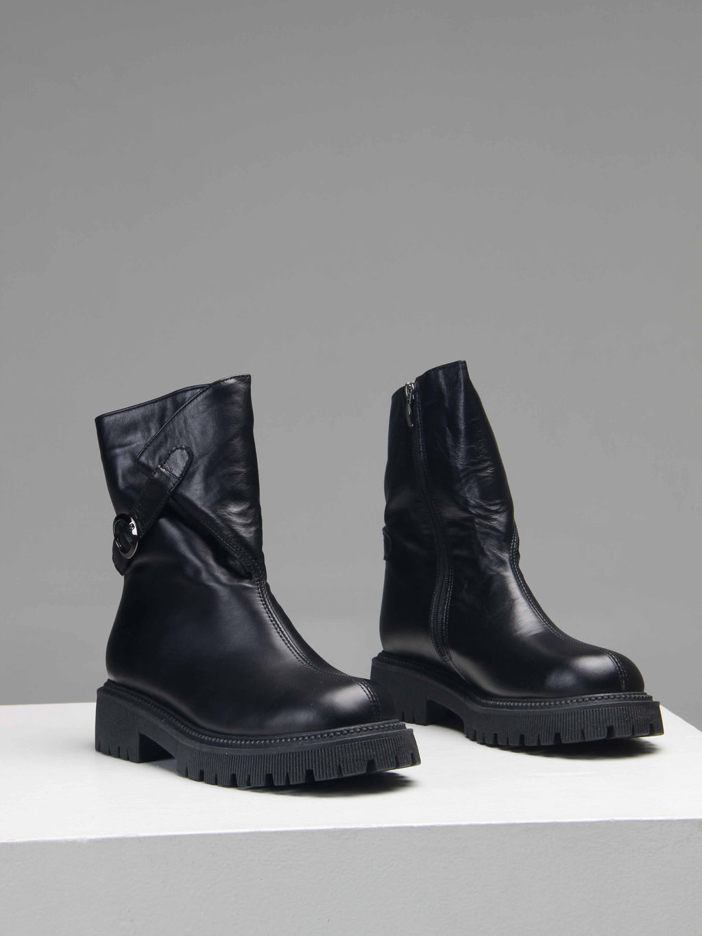 Полусапоги 231.taskanabl.Black/Байка