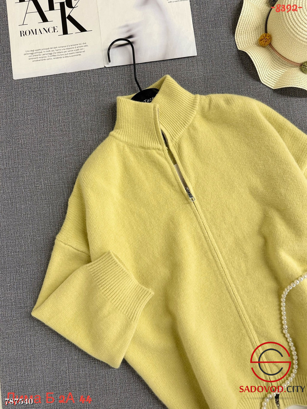 Женский свитер на молнии - Bruno фото 5