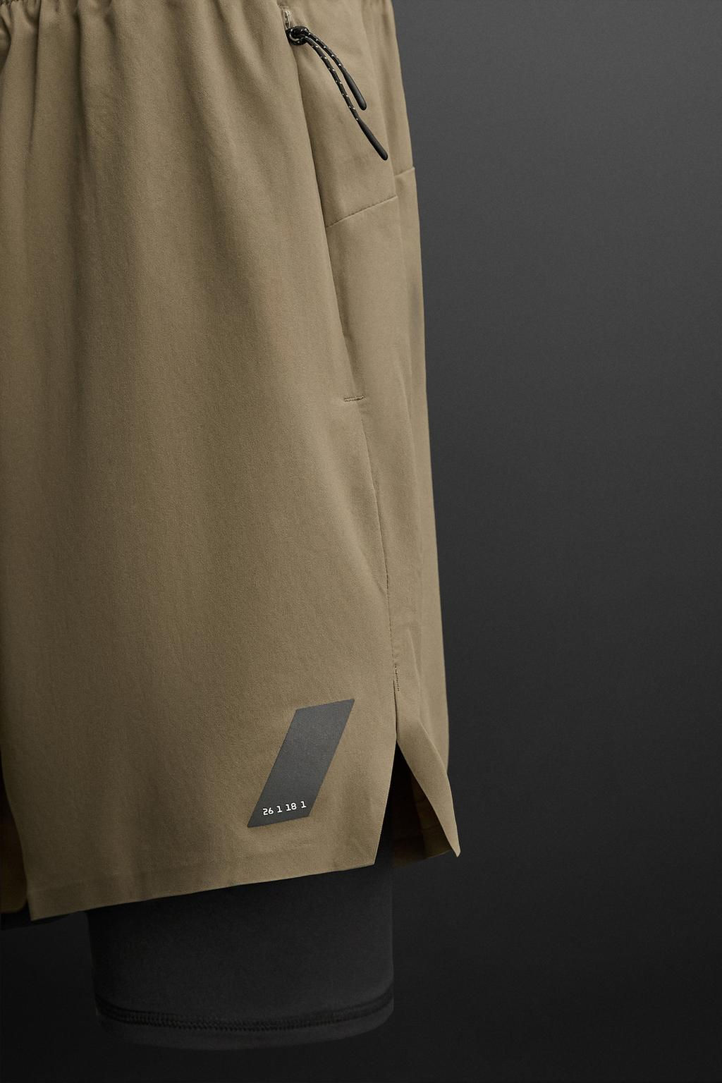 2-IN-1 TRAINING SHORTS - Zara фото 10