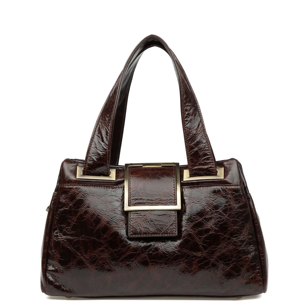 Y1917-BL coffee, Женская кожаная сумка, Barcelo Biagi