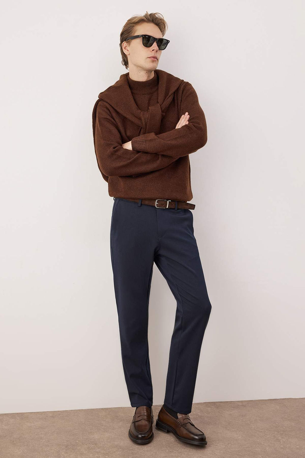 Vizon Erkek Dokuma Kumas Pantolon TMNAW26PL00030 - Trendyolmilla фото 18