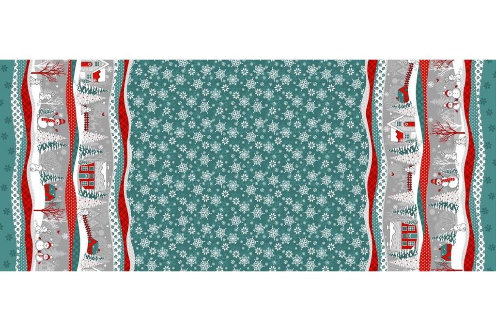 Скатерть Хлопок 100 % арт. Л-138/5 тк (бирюзовый, 29114-5) - Наталья-текстиль фото 2