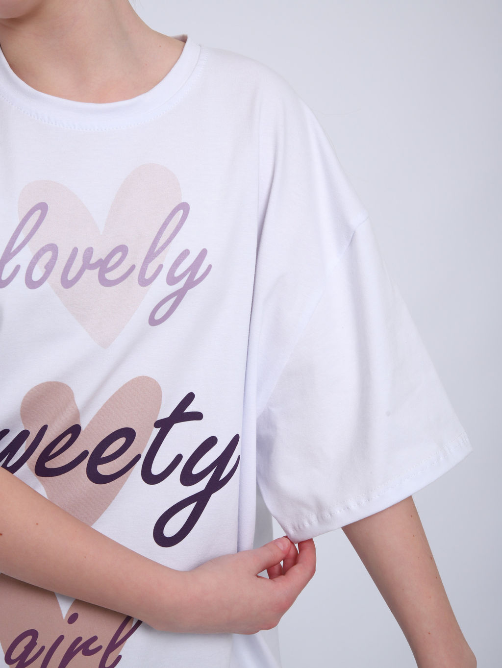 Футболка Свити белый, Ф-52-2 - От егорки до егора фото 3