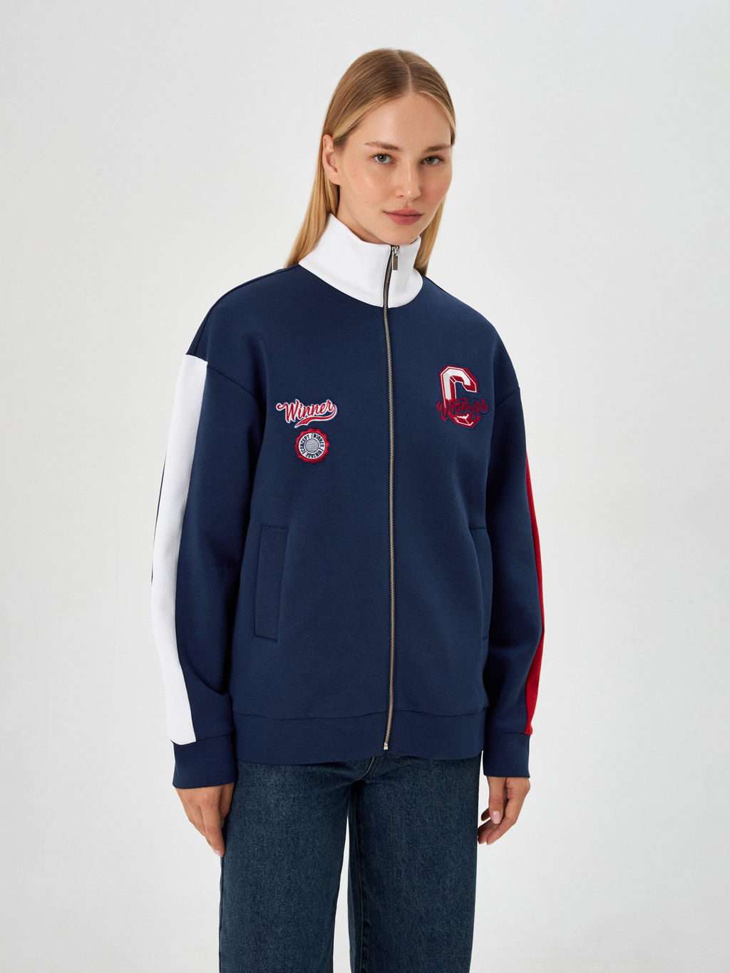 10201000007 Куртка жен. Soleado темно-синий - Concept club фото 3