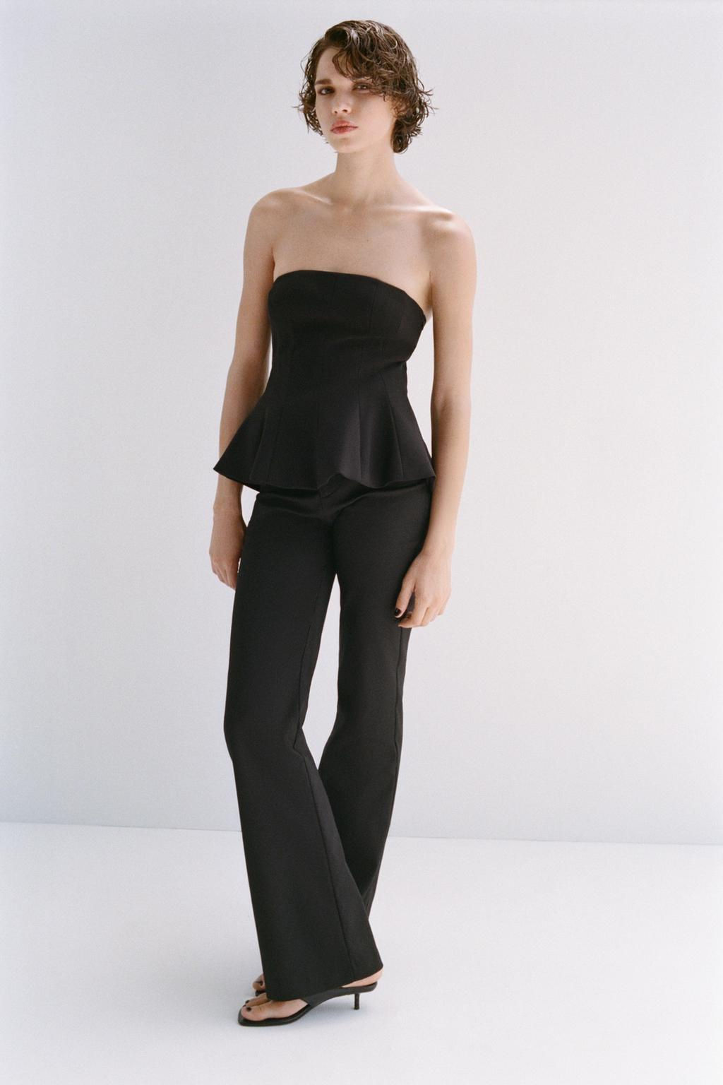 PEPLUM BANDEAU TOP - Zara фото 4