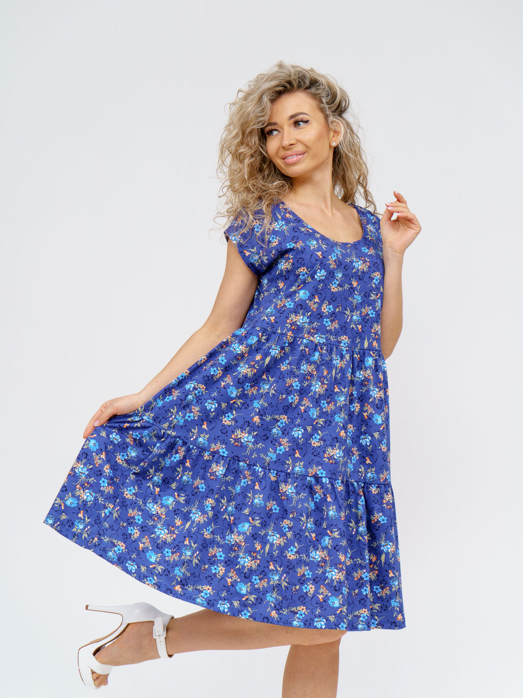 875 Платье "Индиго"