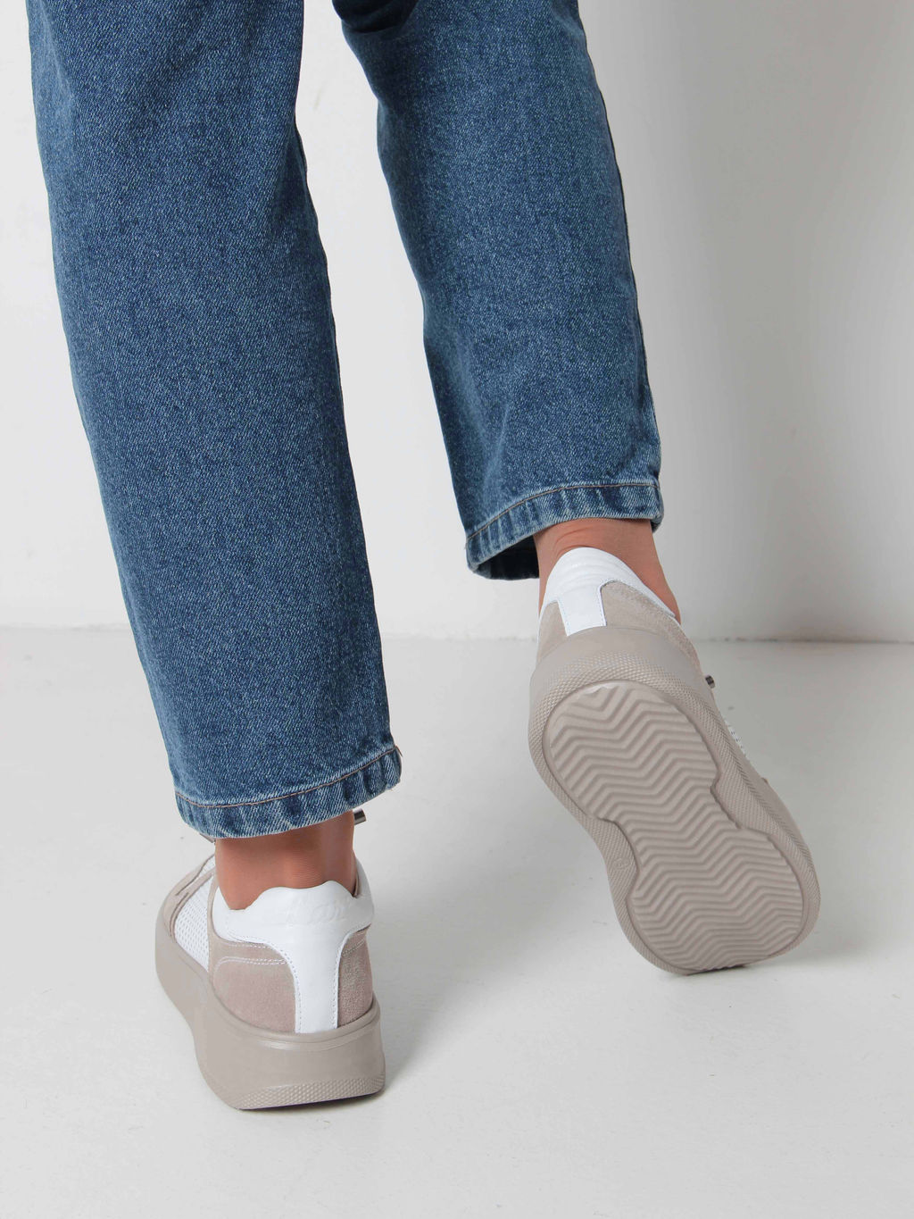 Кеды 149.LusiR2la. Белый бежевый