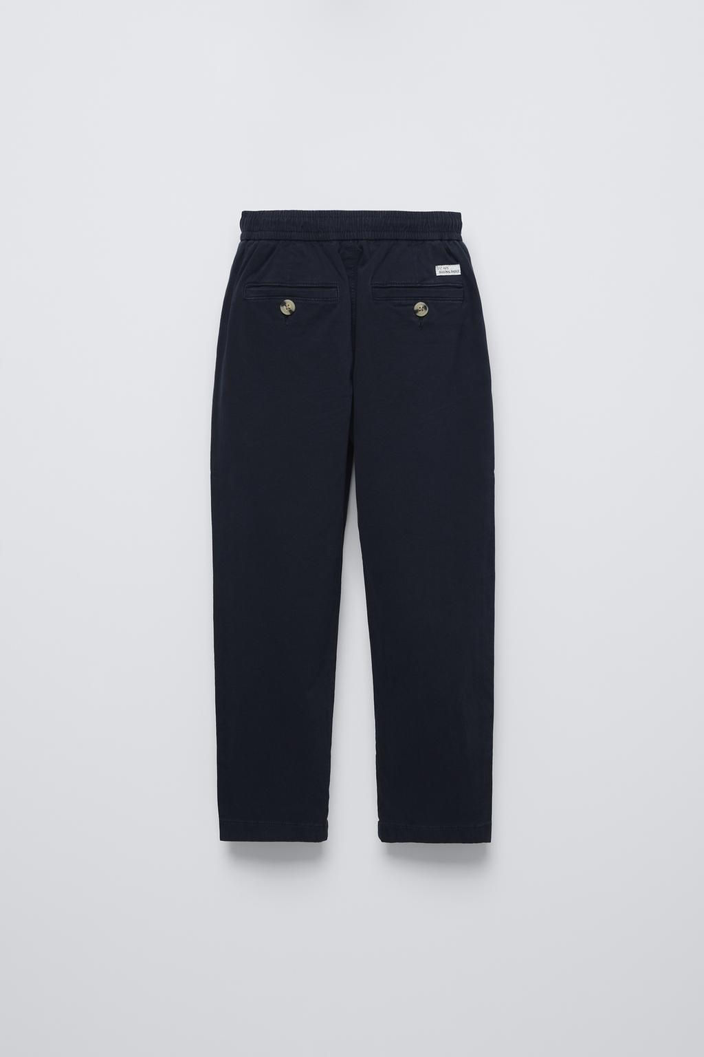 TAPERED DARTED TROUSERS - Zara фото 2
