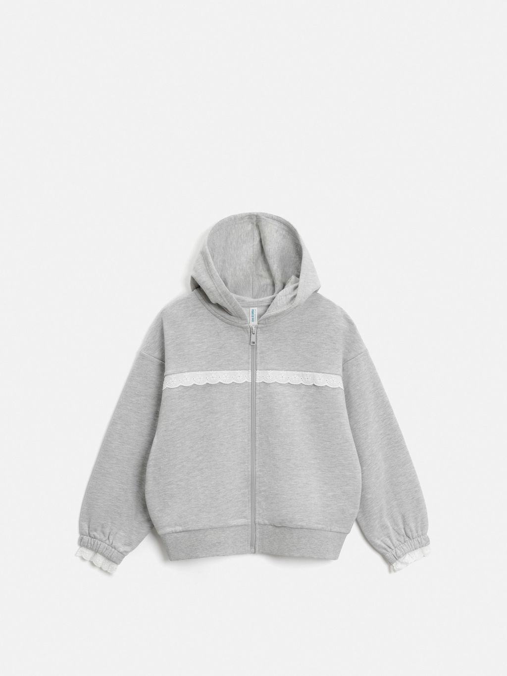 ACOOLA / Куртка детская для девочек Betana_jk серый меланж  фото 3