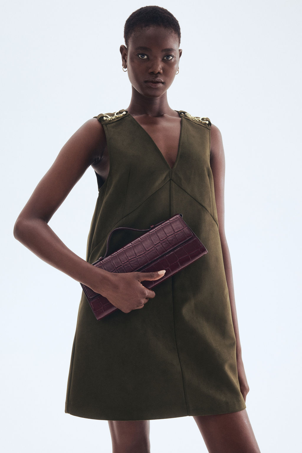 Vestido con detalle de metal - H&m фото 2