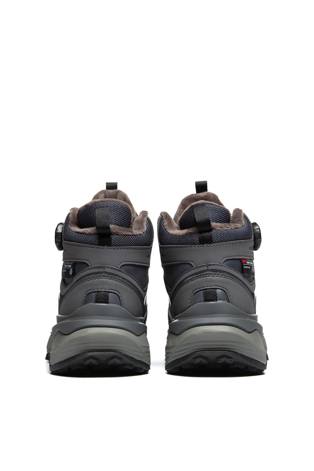 Кроссовки повседневные утепленные Серый