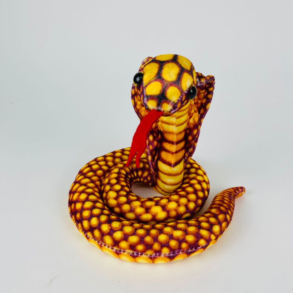 Мягкая игрушка змея - Кобра 20 см - Storyland фото 9
