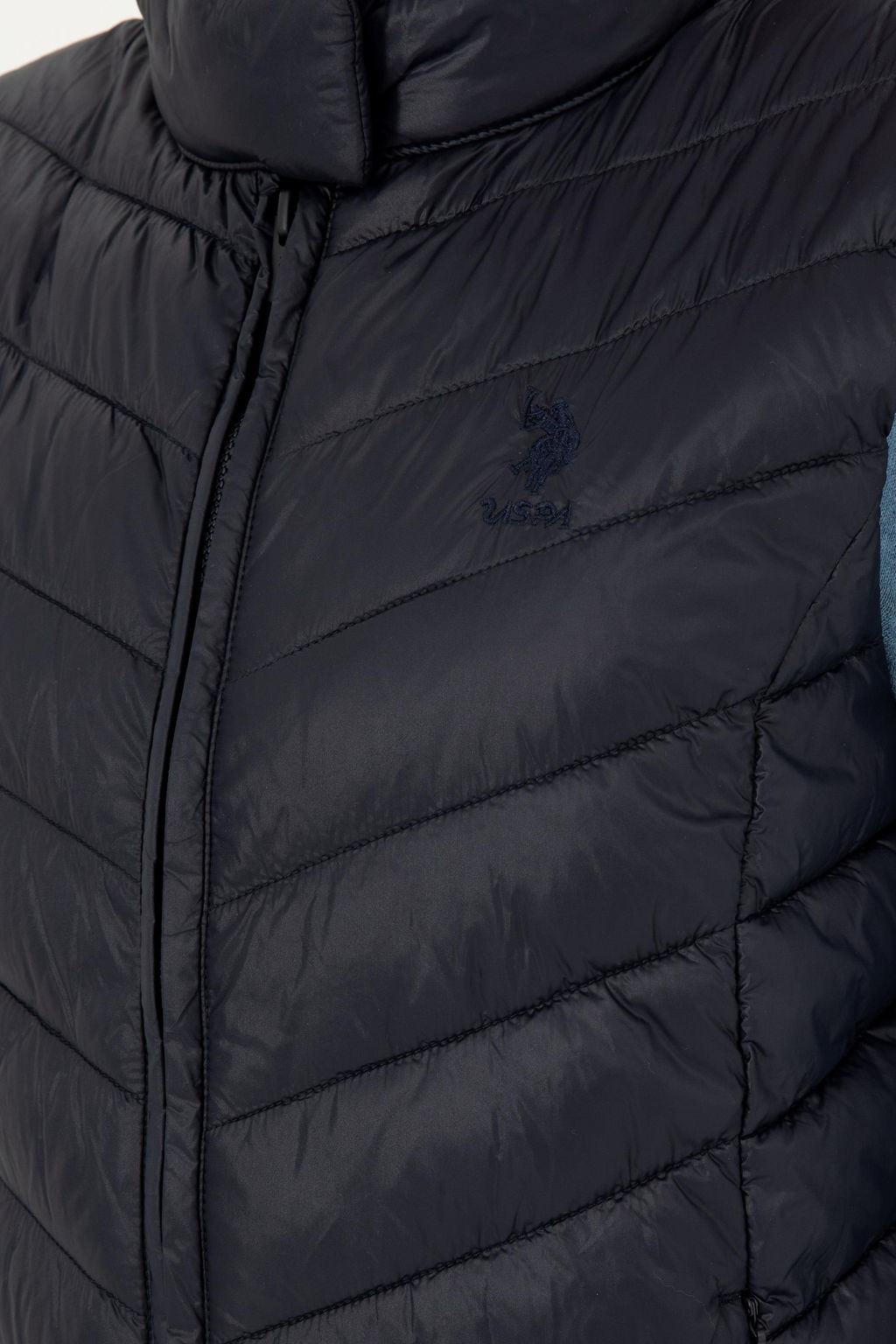 Женский темно-синий жилет Неожиданная скидка в корзине - U.s. polo assn фото 7