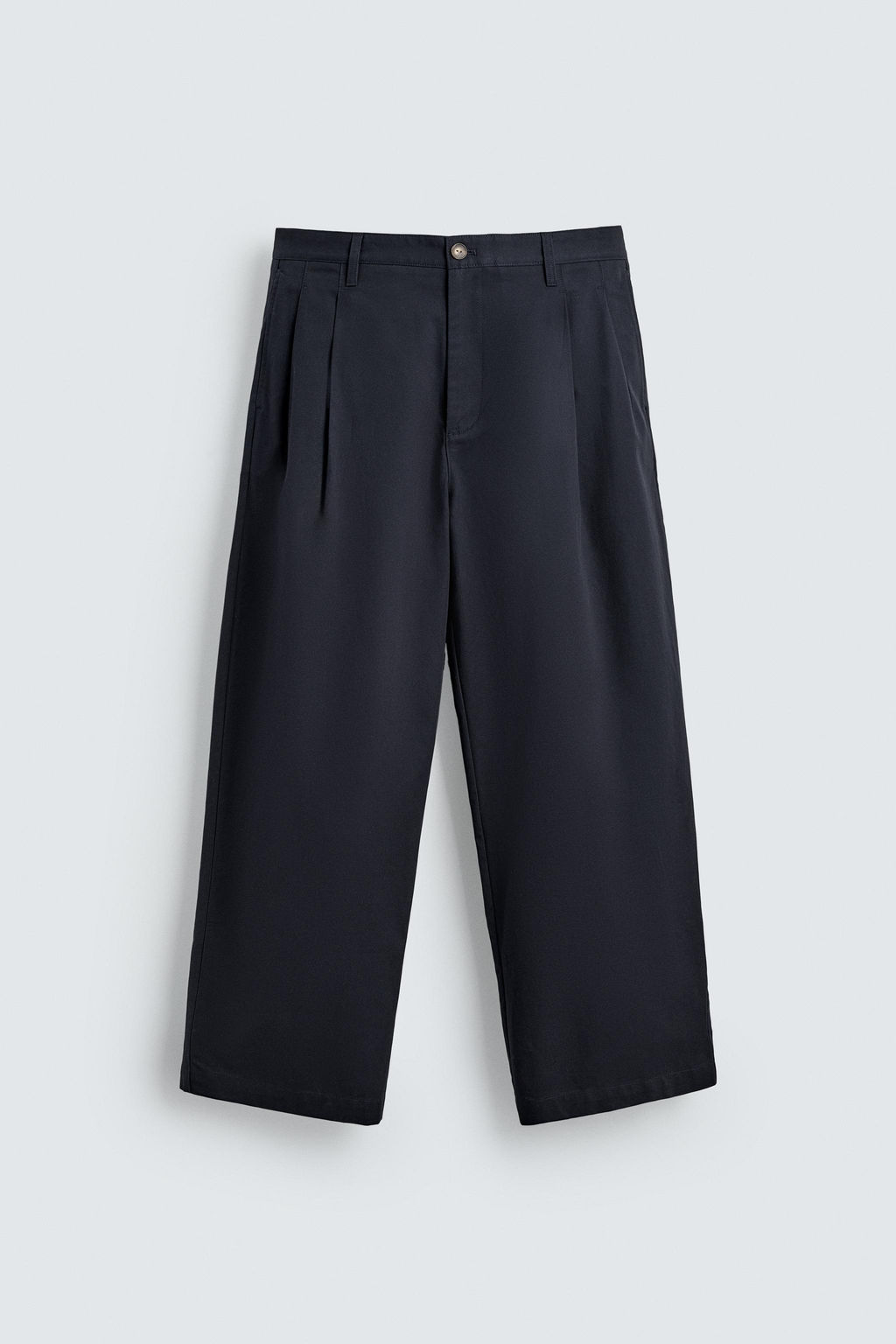 PLEATED RELAXED FIT TROUSERS - Zara фото 6