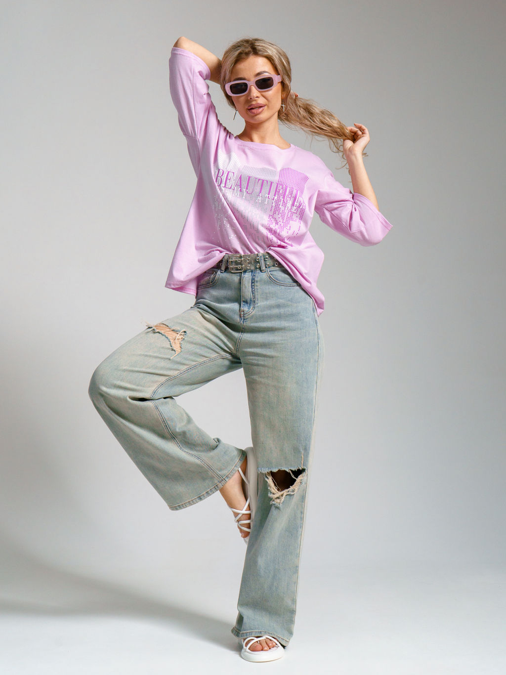 897 Футболка "Розовый"