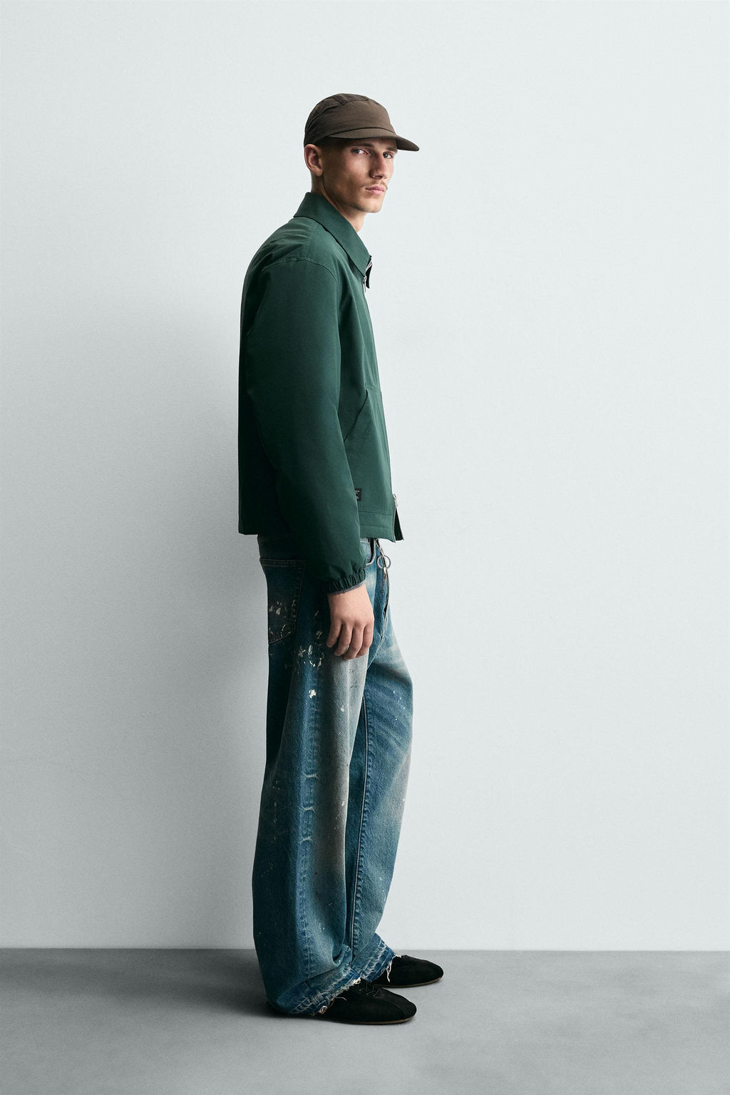 TECHNICAL ZIP-UP JACKET - Zara фото 4