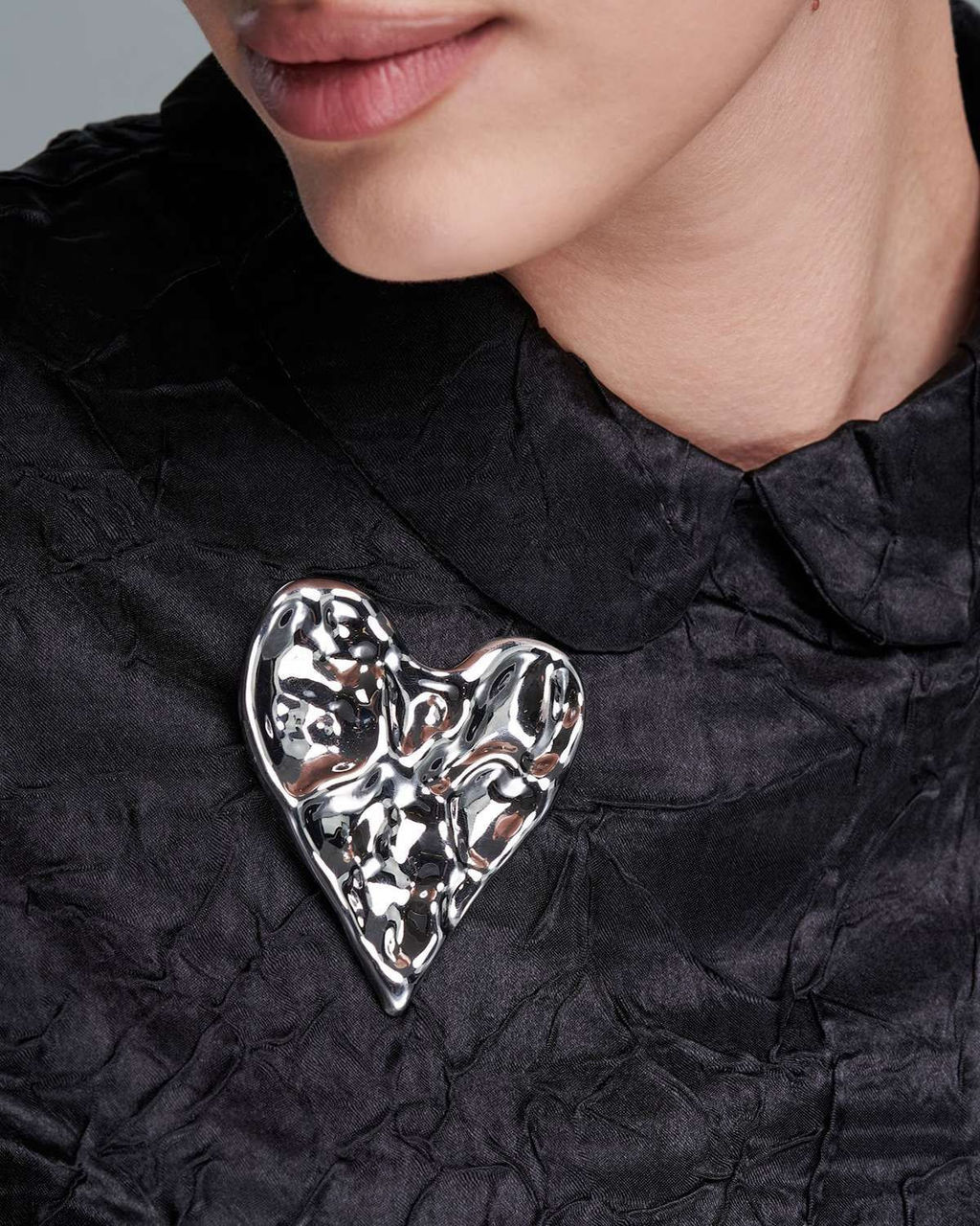 Брошь Сердце BRM014 - Sahar art lab фото 3