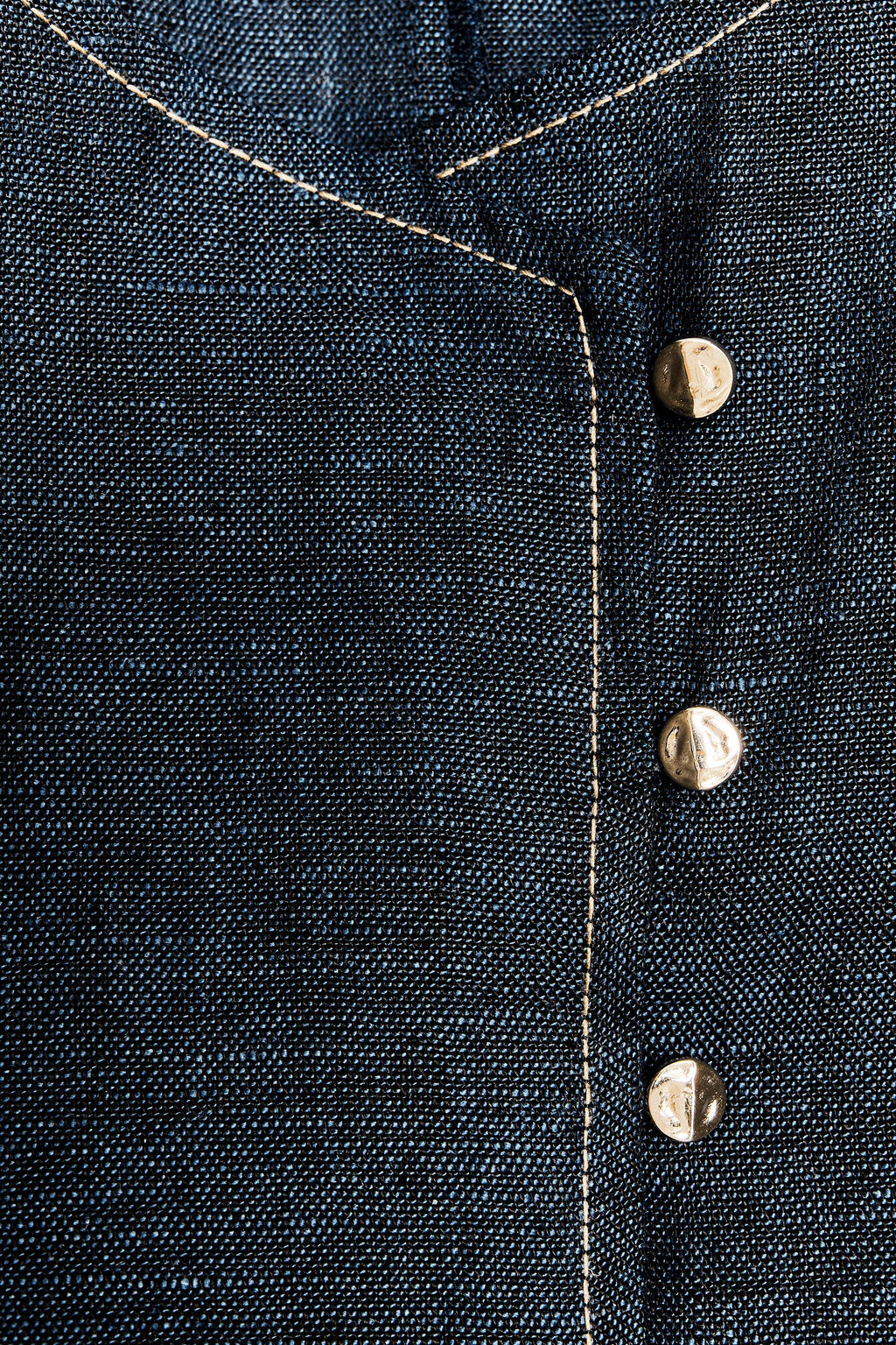 DOUBLE-BREASTED LINEN WAISTCOAT - Zara фото 26