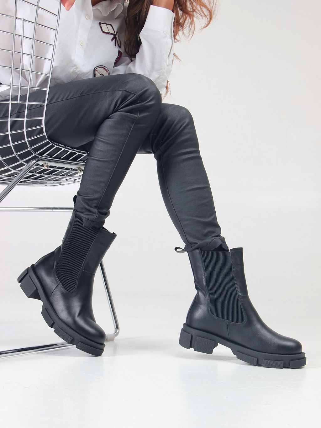Челси 334.21074bl.black /шерсть