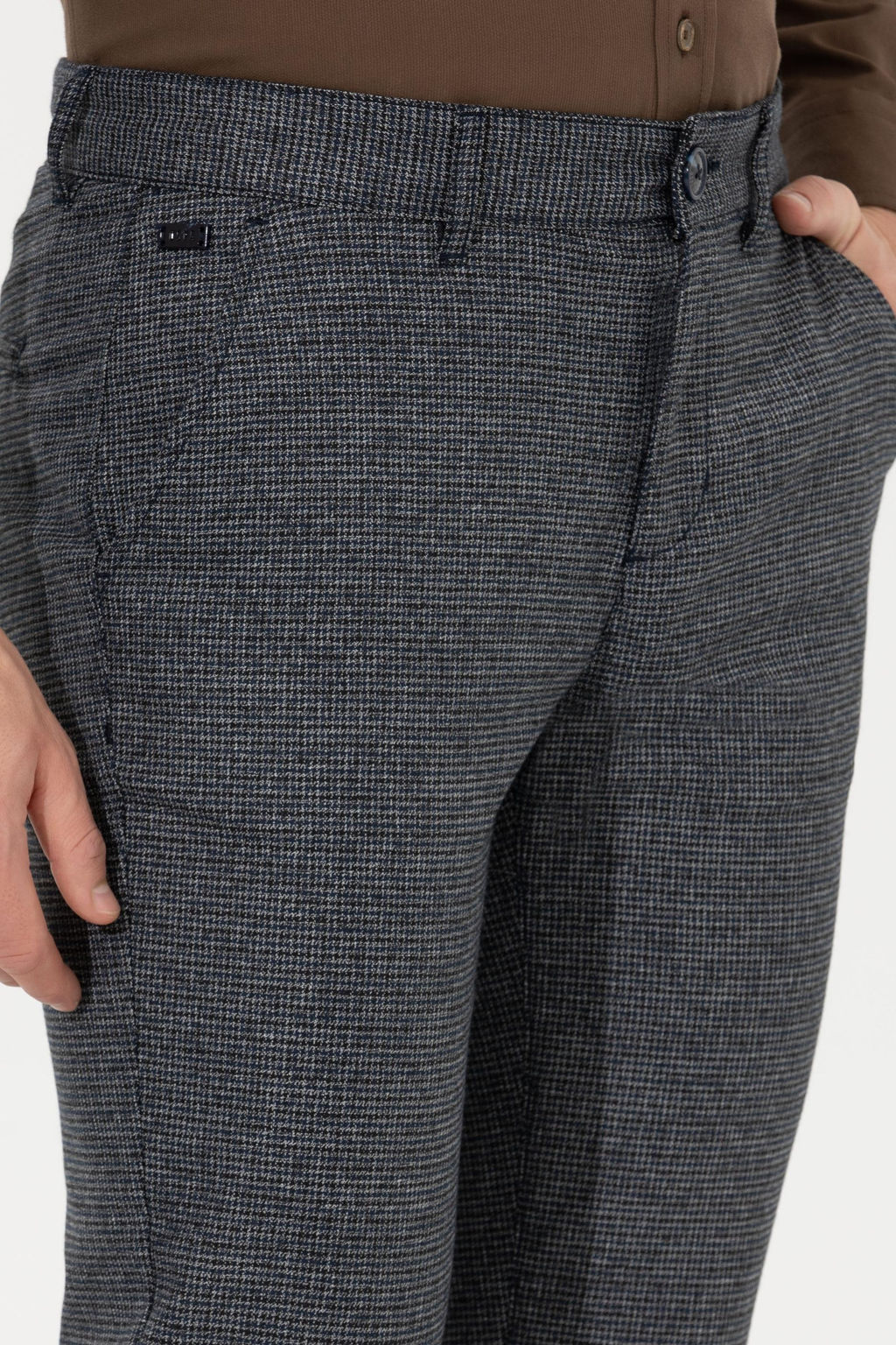 U. S. Polo Assn Мужские темно-синие брюки из плотной ткани - U.s. polo assn фото 19