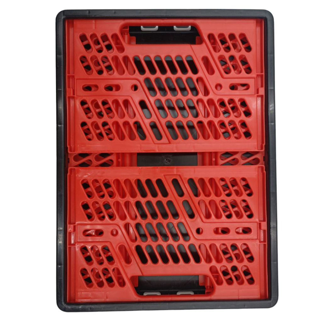 Ящик для хранения овощей п/эт. складной 475х350х240мм 35л микс цветов