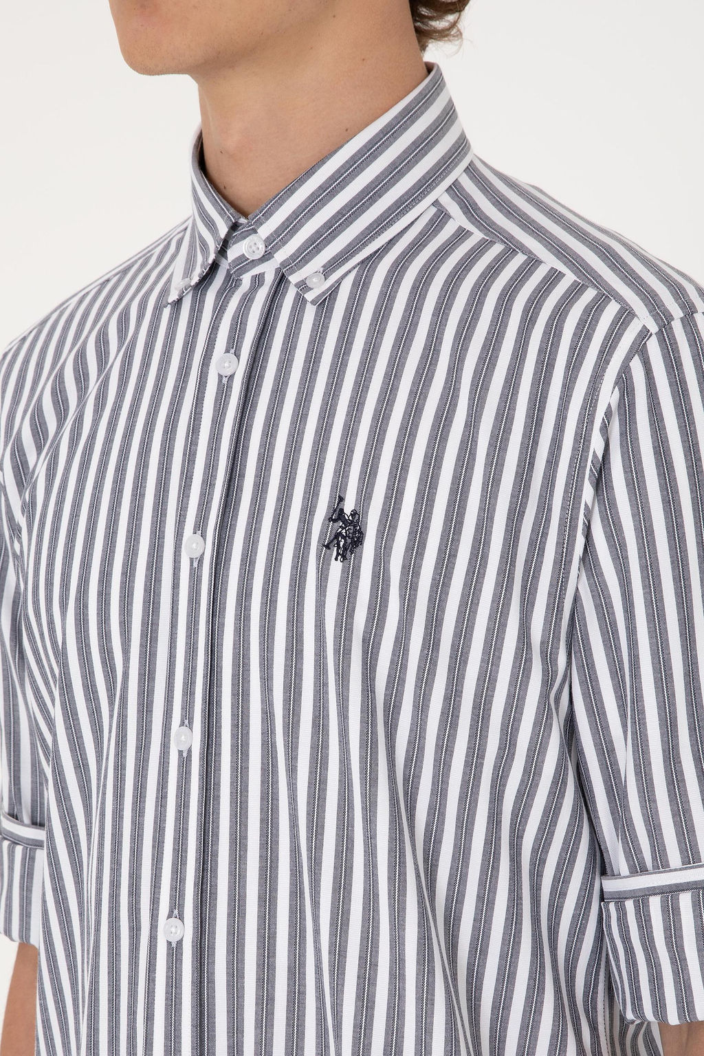 Erkek Lacivert Uzun Kollu G_mlek Sepette S_rpriz _ndirim - U.s. polo assn фото 7