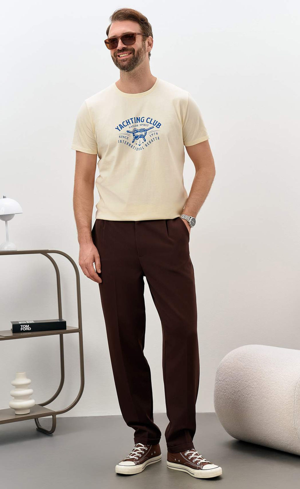 Футболка P611-06-921 l.beige - Primm фото 8