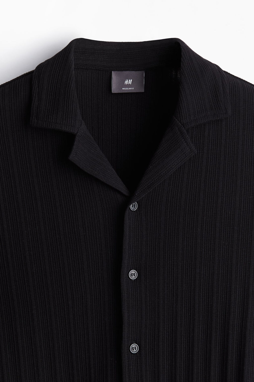 Camisa resort de punto Regular Fit - H&m фото 7