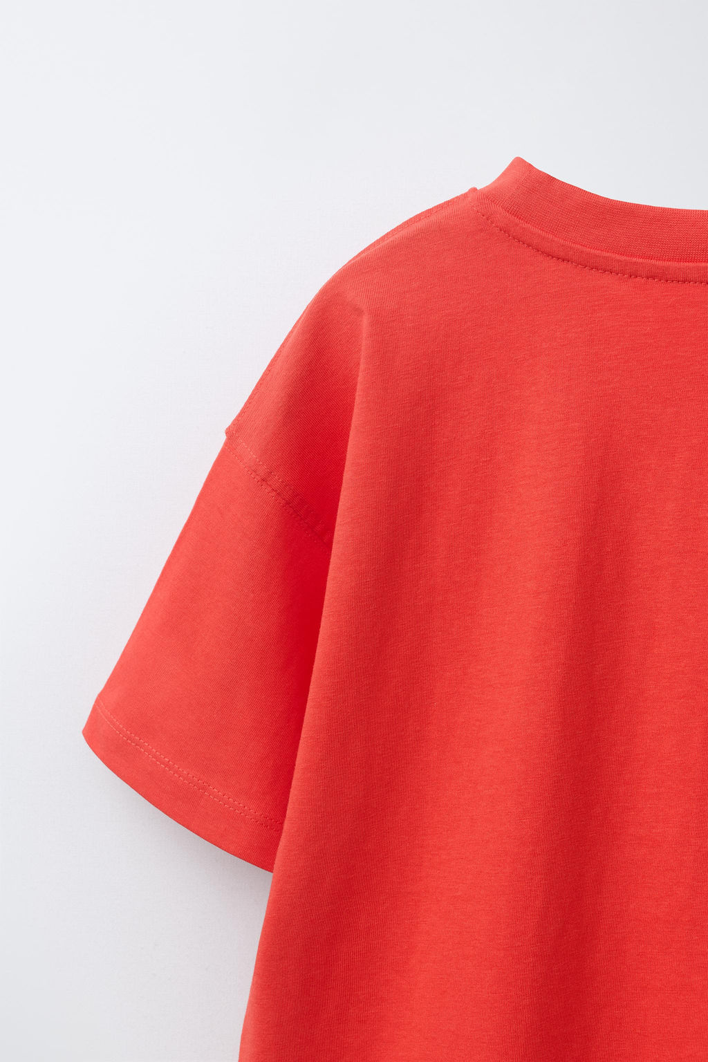 CAMISETA ESTAMPADO OLAS / Rojo - Zara фото 4