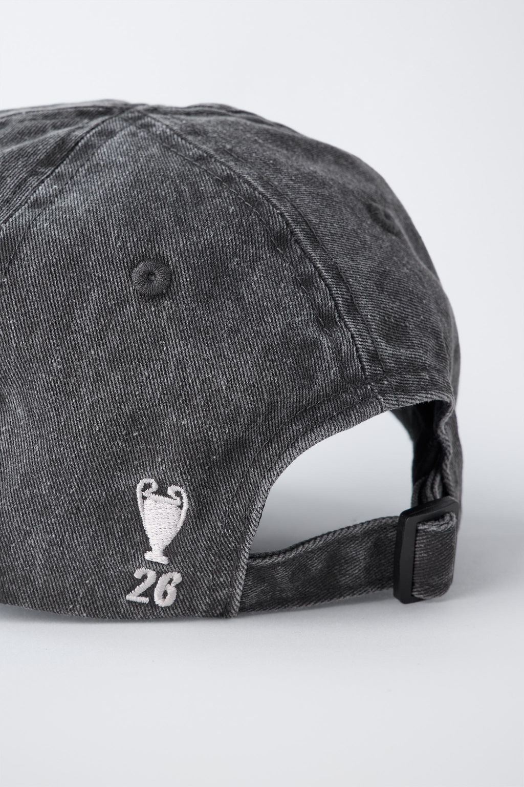 GORRA BORDADO UEFA CHAMPIONS LEAGUE ® / Gris antracita - Zara фото 3