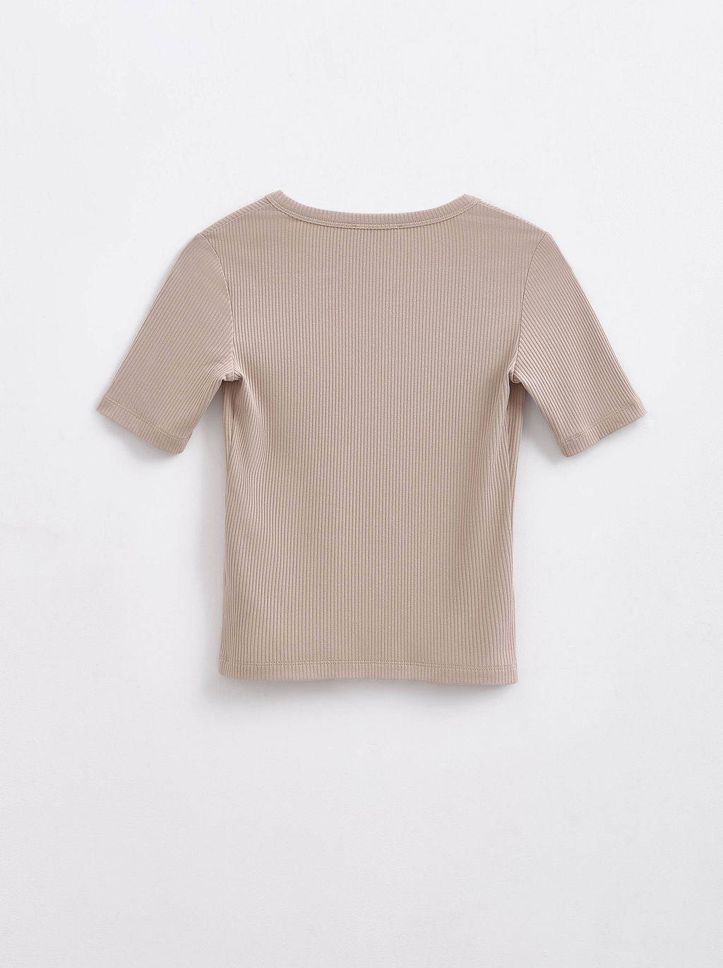 CONTE LD 2065 Джемпер в рубчик с планкой на кнопках cappuccino cappuccino - Conte elegant фото 5