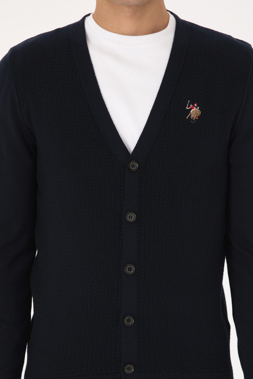 Erkek Lacivert Basic Triko H_rka - U.s. polo assn фото 6