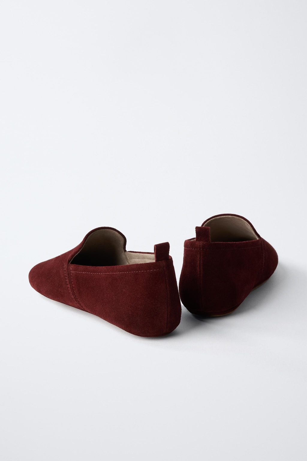 BABUCHA PIEL LIMITED EDITION / Rojo Burdeos - Zara фото 6