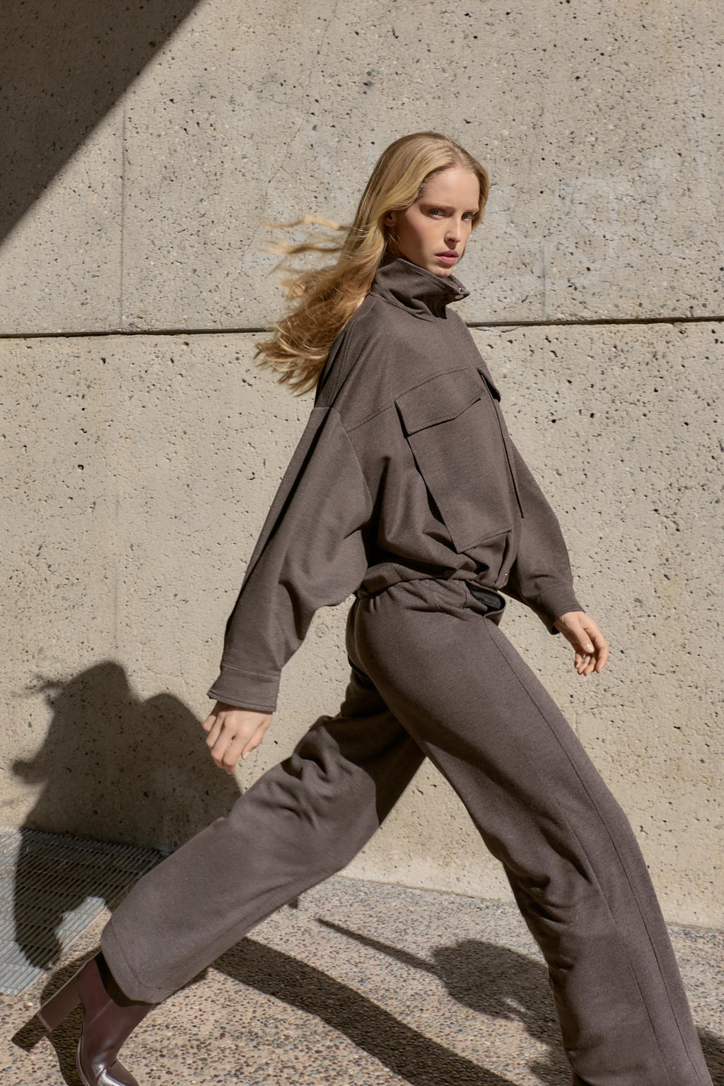 HIGH-NECK BOMBER JACKET