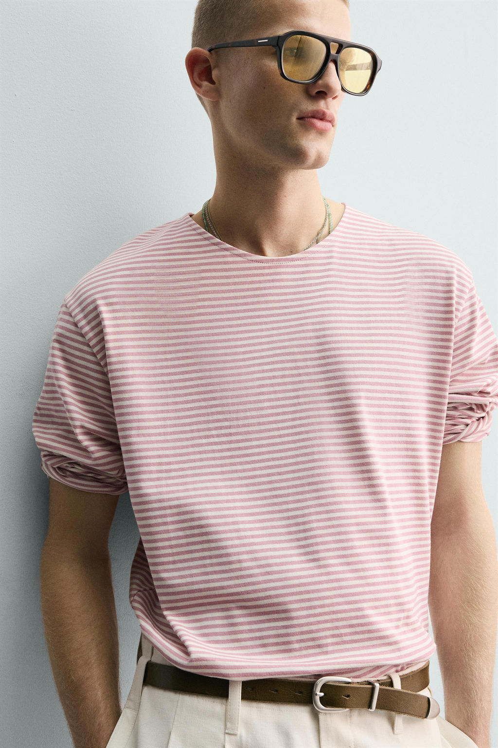 CAMISETA JACQUARD RAYAS / rayas