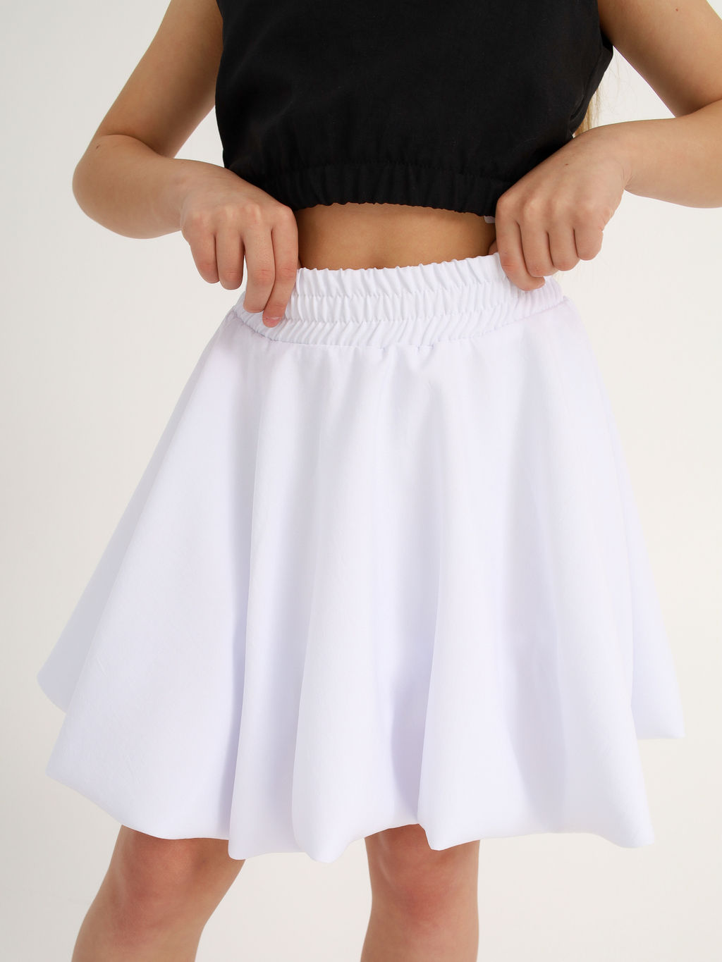 Солоха льняная с узлом, белая - Inzibe фото 35