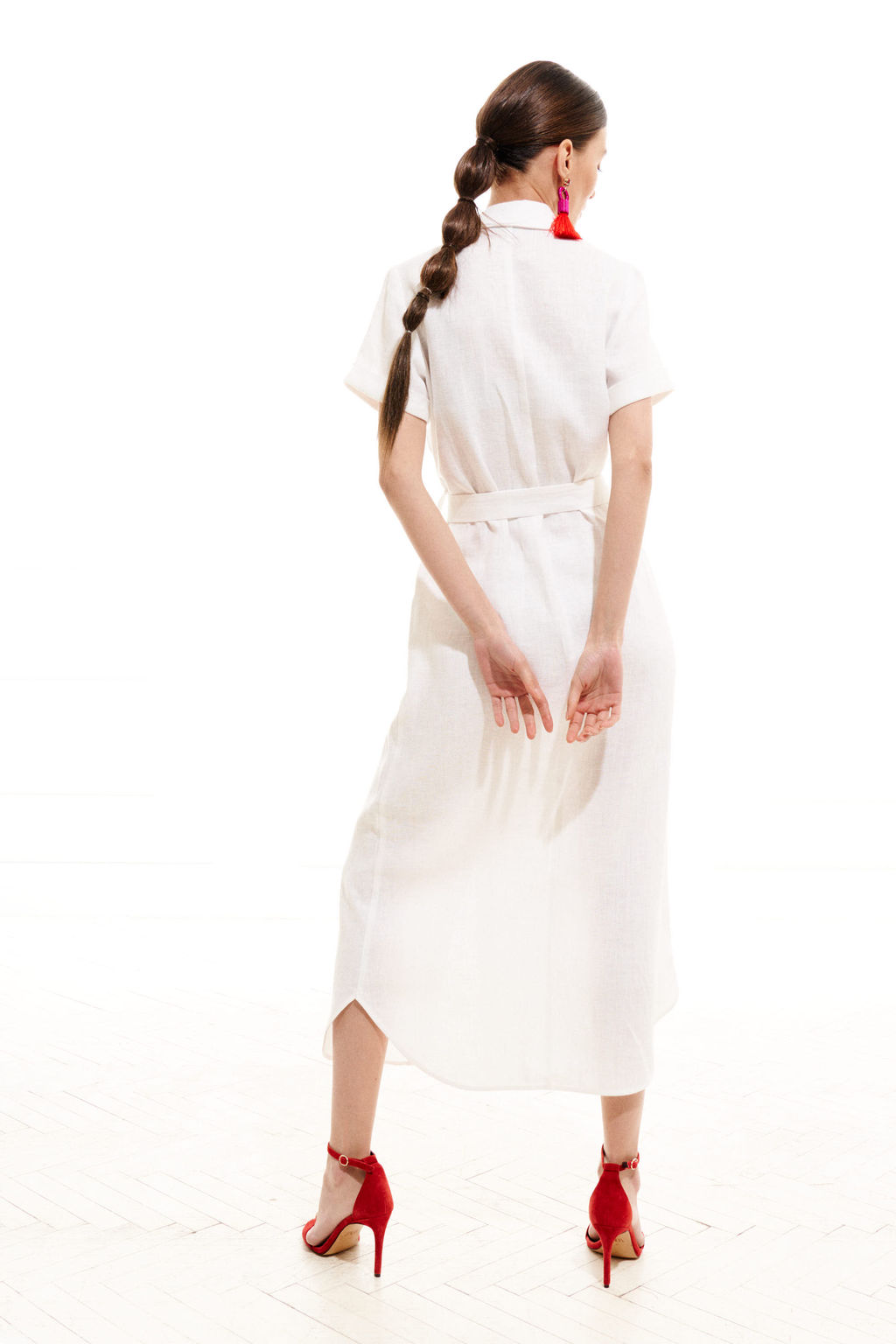 Платье 1996.1 (Лен - 100%) - Elletto фото 17