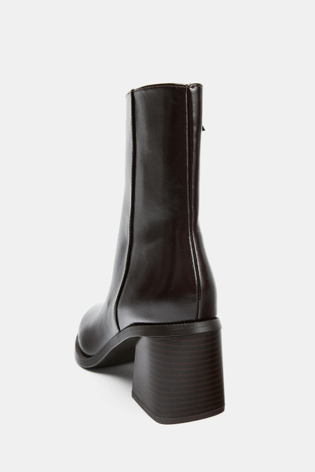 WIDE-HEEL ANKLE BOOTS - Zara фото 5