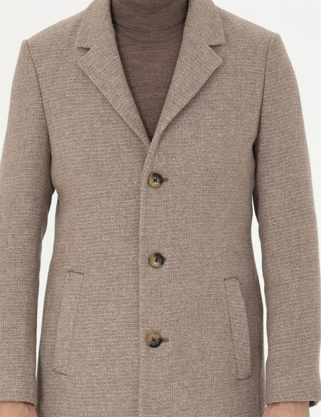 Kahverengi Y_n Kar___ml_ Ekstra Slim Fit Ka_e Kaban - Pierre cardin фото 6