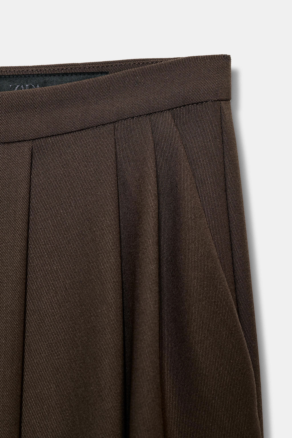 PLEATED WOOL SKIRT ZW COLLECTION - Zara фото 9