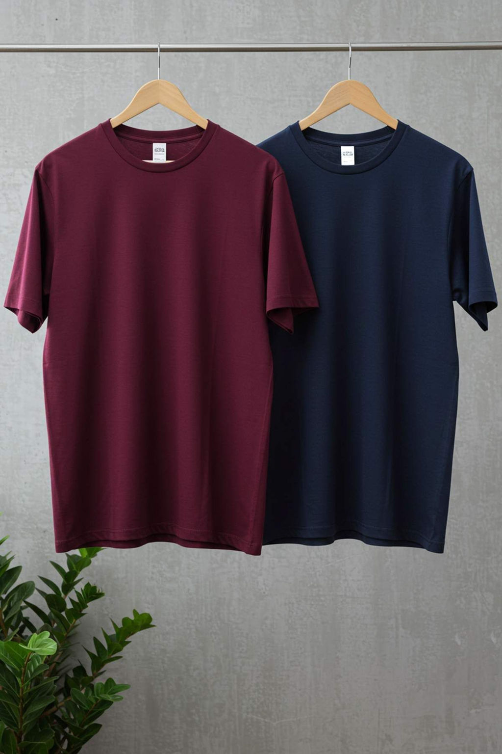 TRENDYOL MAN Siyah-Ekru Oversize 2li Paket Basic %100 Pamuklu T-Shirt TMNSS24TS00038 - Trendyolmilla фото 12