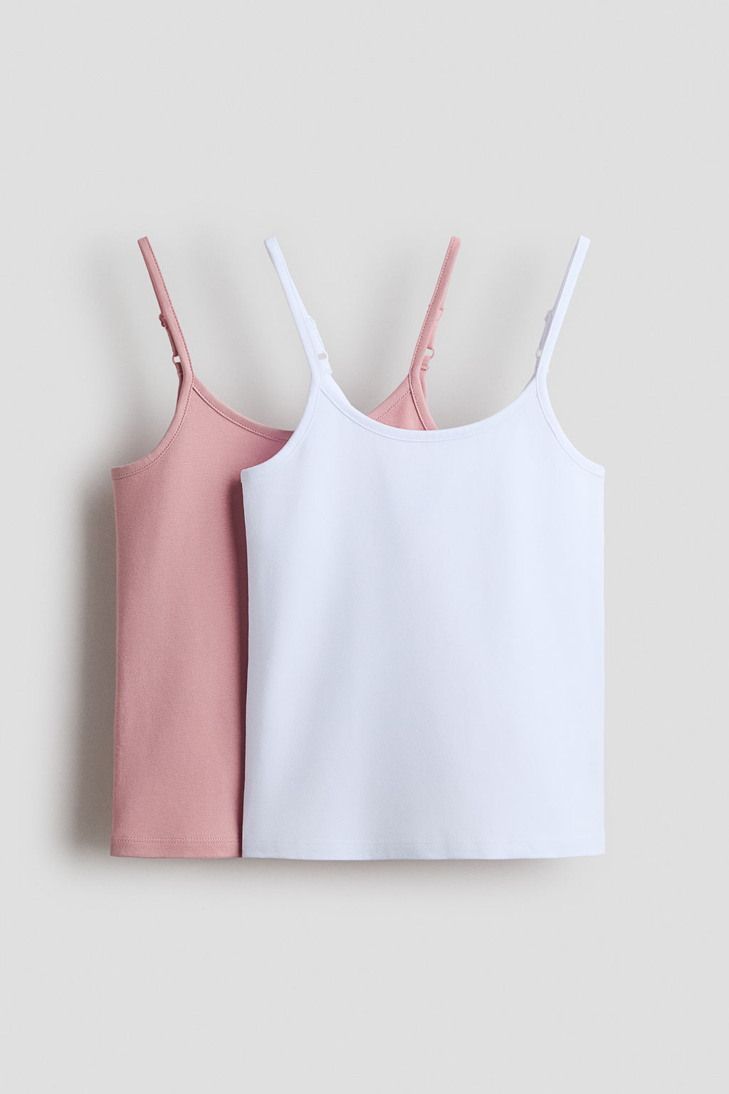Pack de 2 camisetas de tirantes en algod?n - H&m фото 4